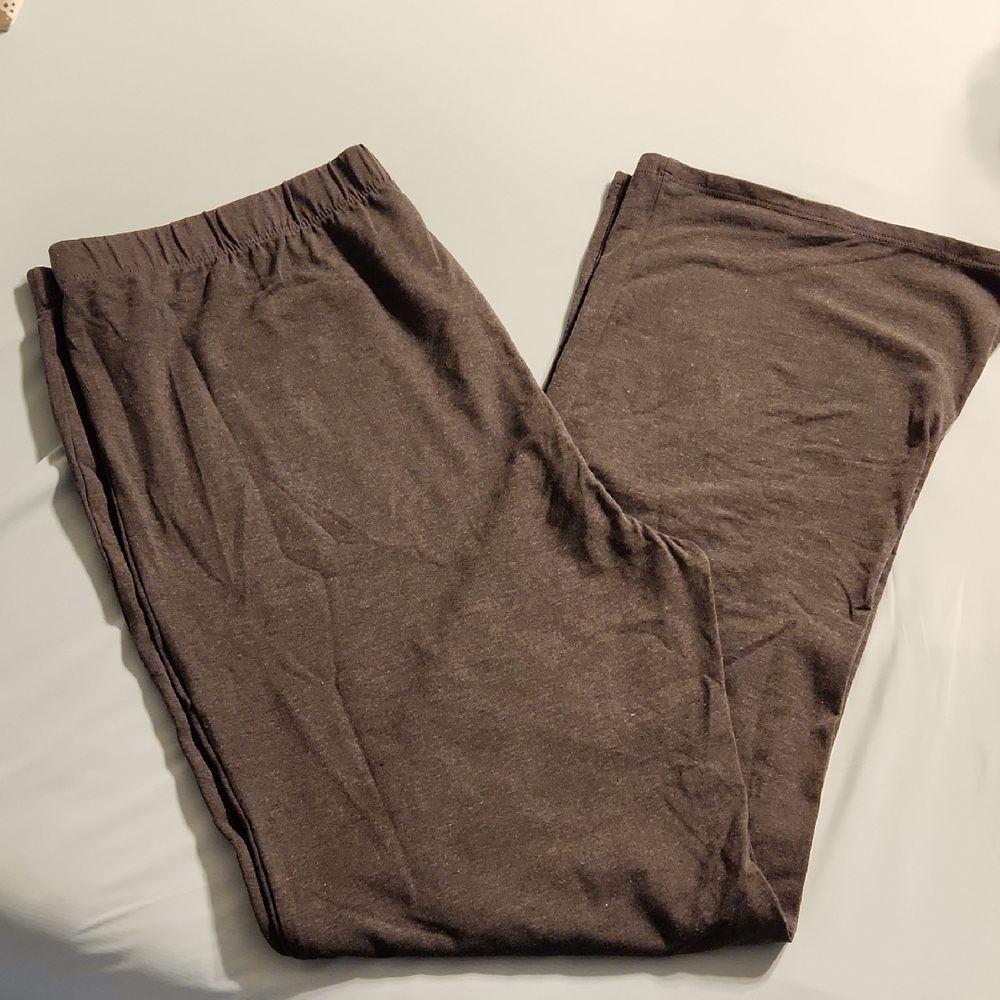 Women's Dark Grey Boot Cut Leggings Size 3X